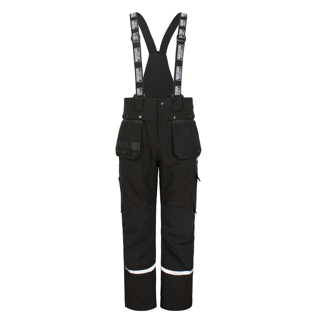 Lyngsøe Skalbukser med 4-vejs stretch i sort, dame pasform - Str. 4XL