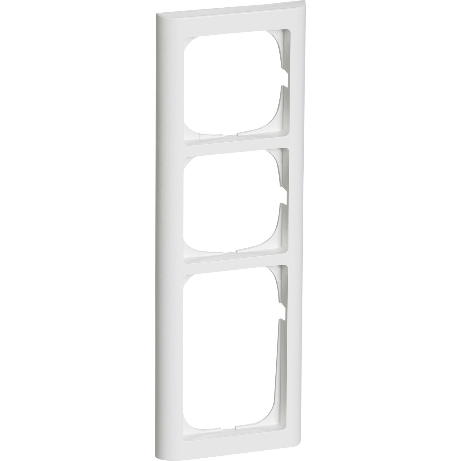 LK FUGA Softline 63 ramme 3 1/2 modul hvid
