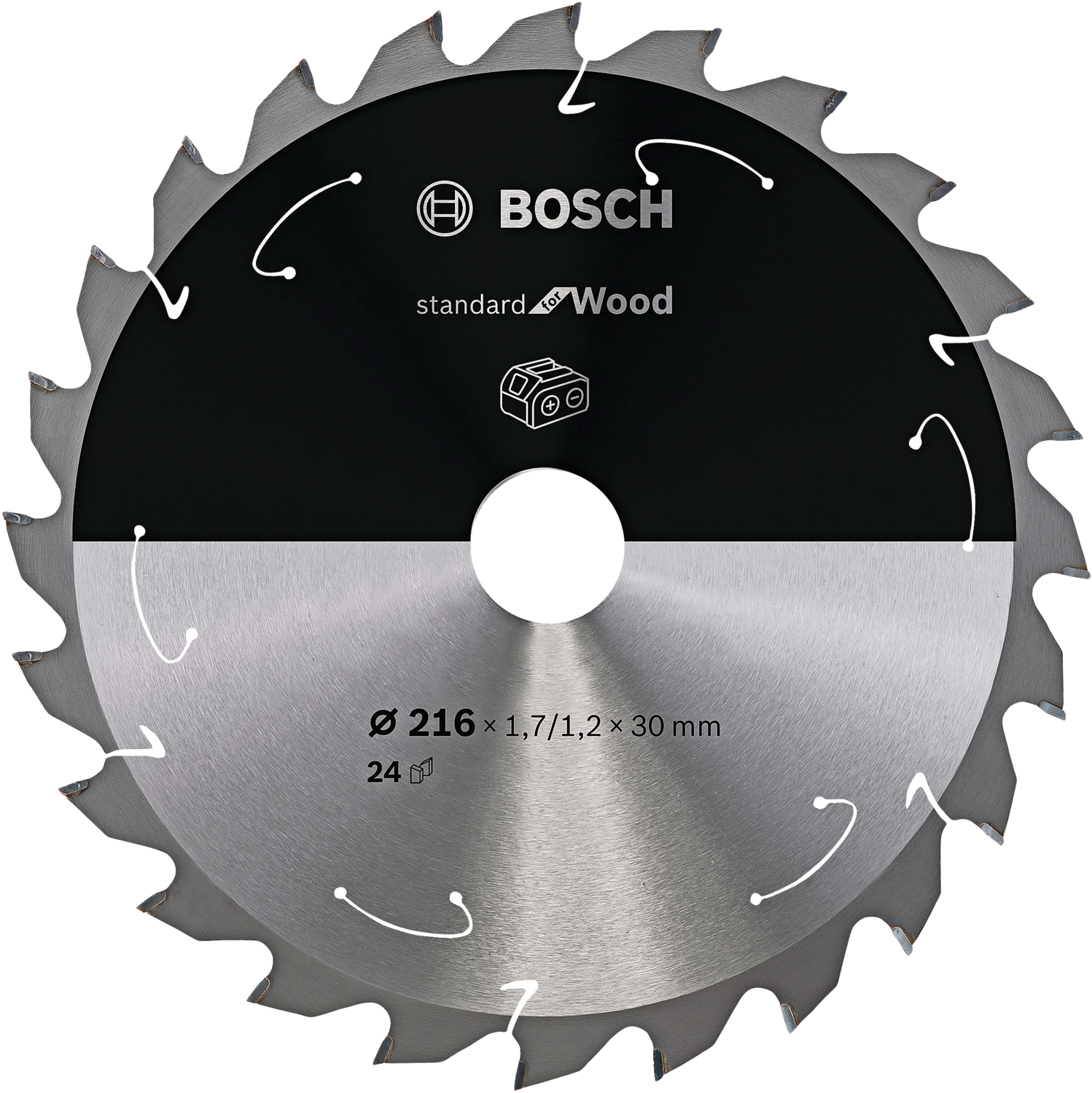Bosch Rundsavklinge Accu Std Træ 216X30X24T