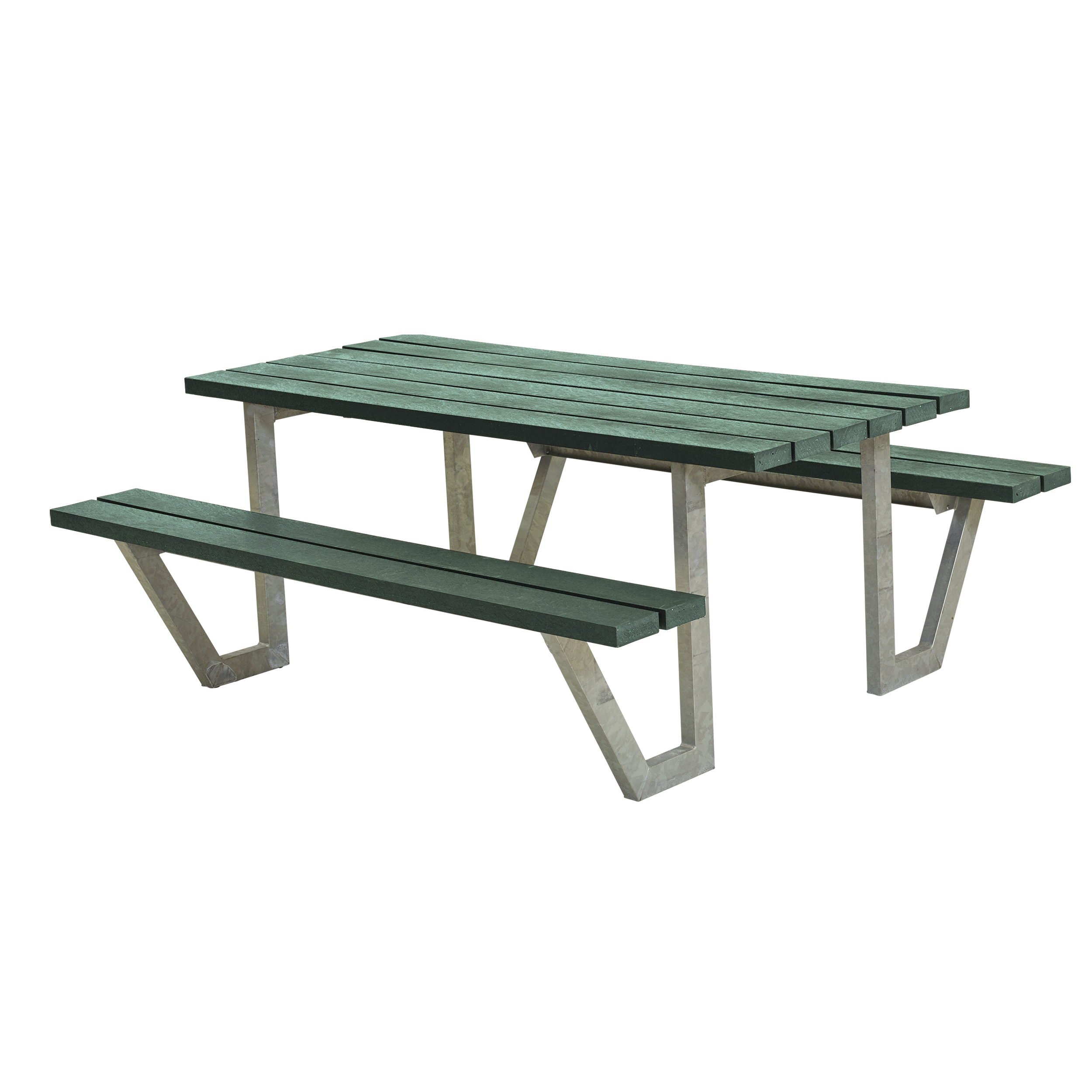 Plus Wega Bord/Bænkesæt 177 cm - Grøn ReTex