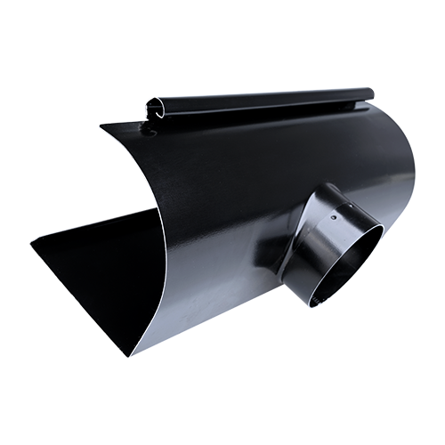 Plastmo Sort Arkitekt Tudstykke nr. 14 90 mm