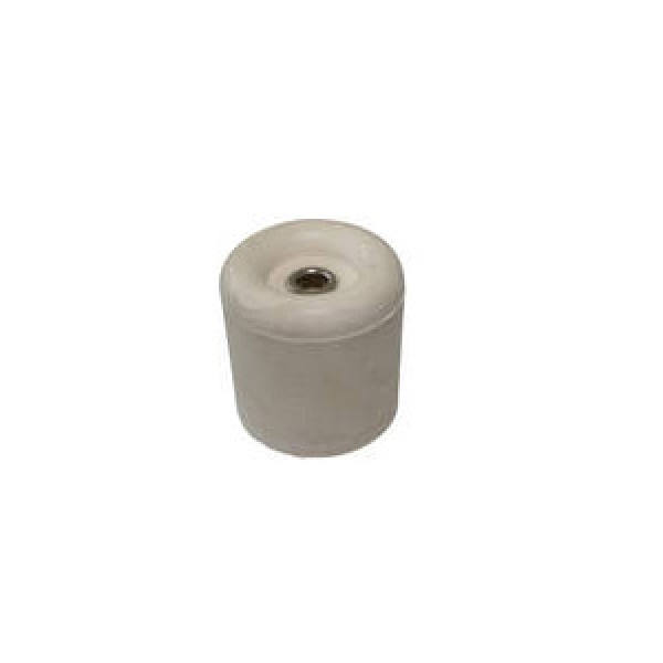 Jasa Dørstopper i hvid gummi 50 mm
