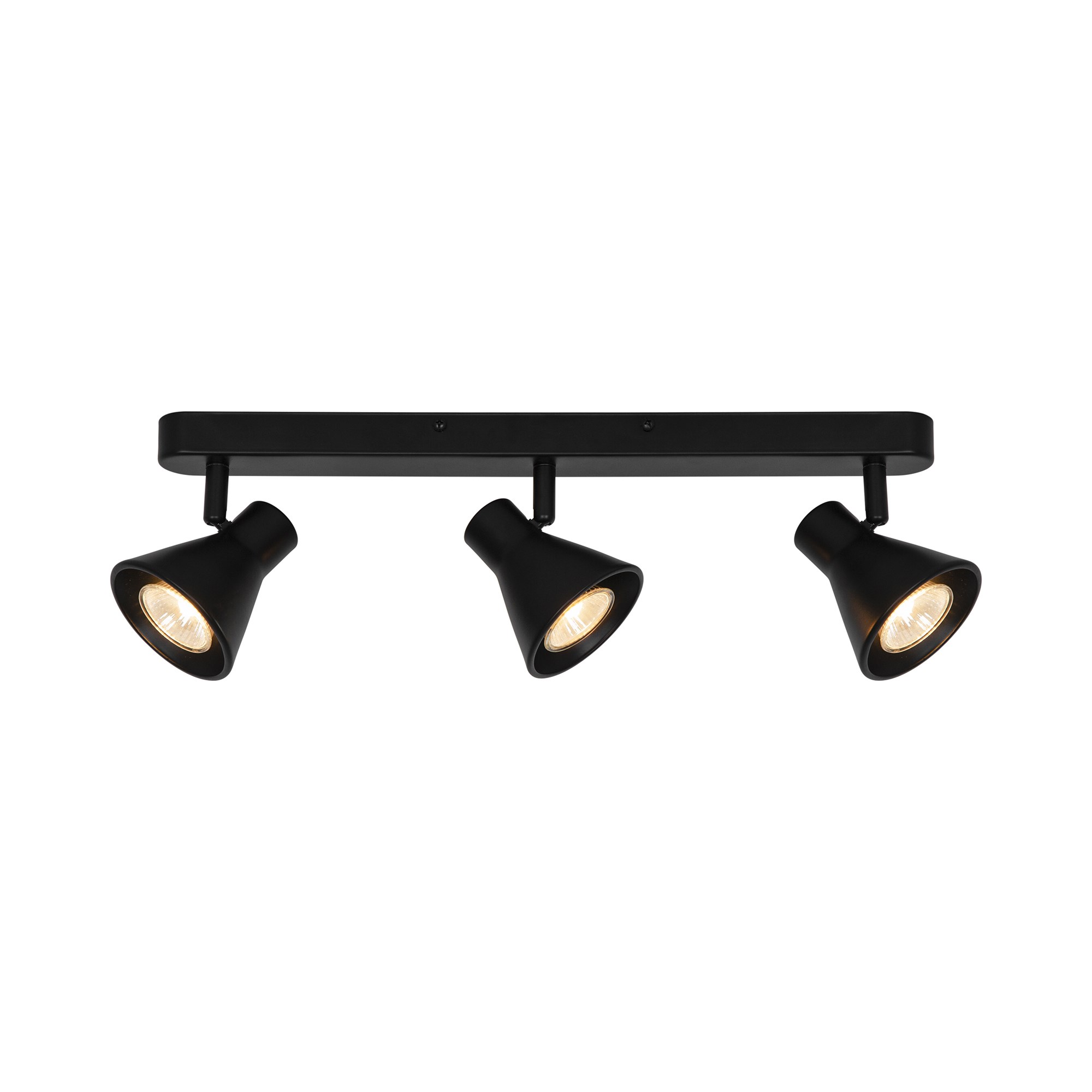 Nordlux Eik 3 Spotlampe i sort