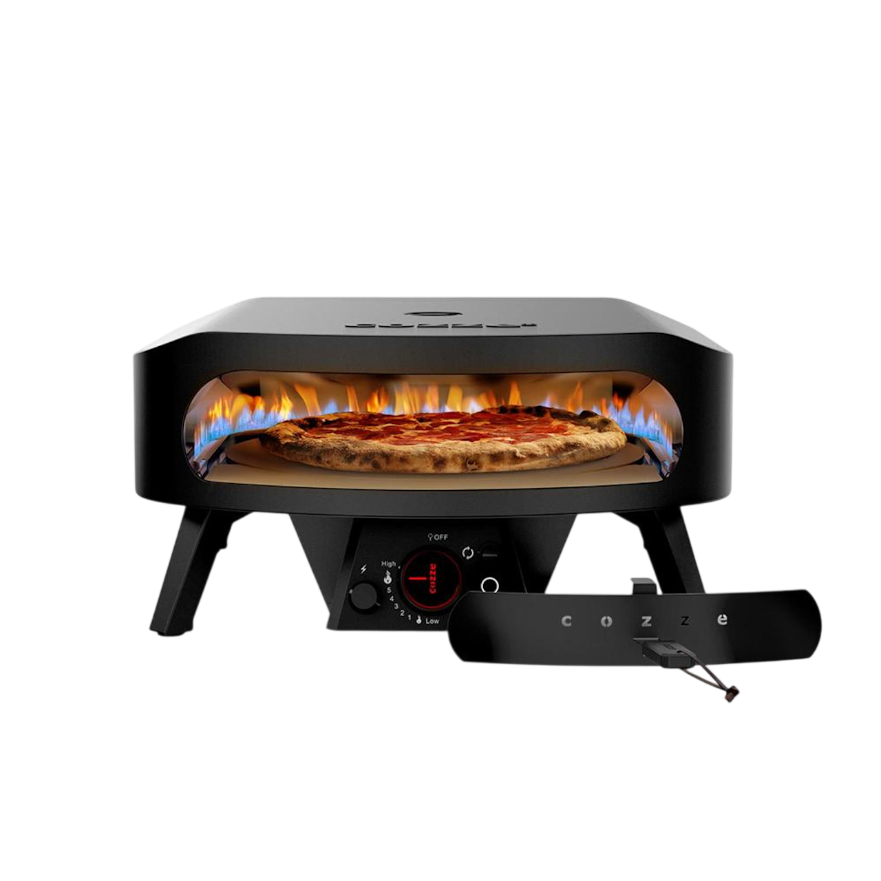 Cozze 17" Rotate Pizzaovn - Black Edition