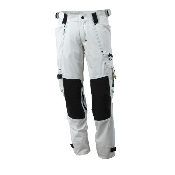 Mascot Advanced Stretch Arbejdsbukser i hvid - str. 82C56