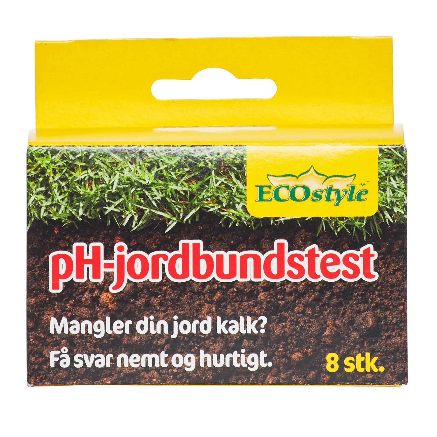 ECOstyle pH-jordbundstest – 8 stk.