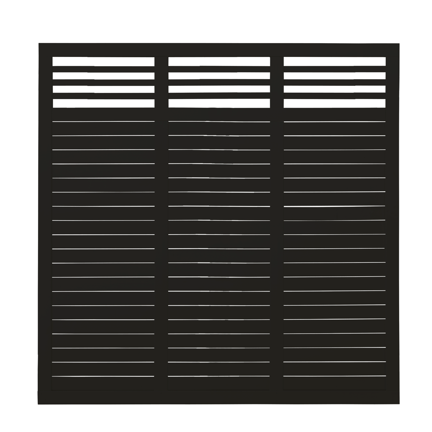 Plus Decora Hegn sort 180x180 cm