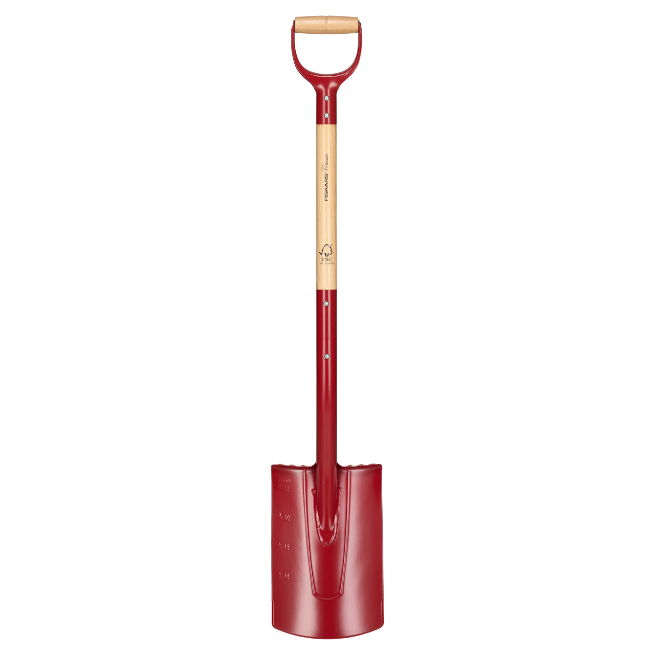 Fiskars Classic Spade med afrundet blad