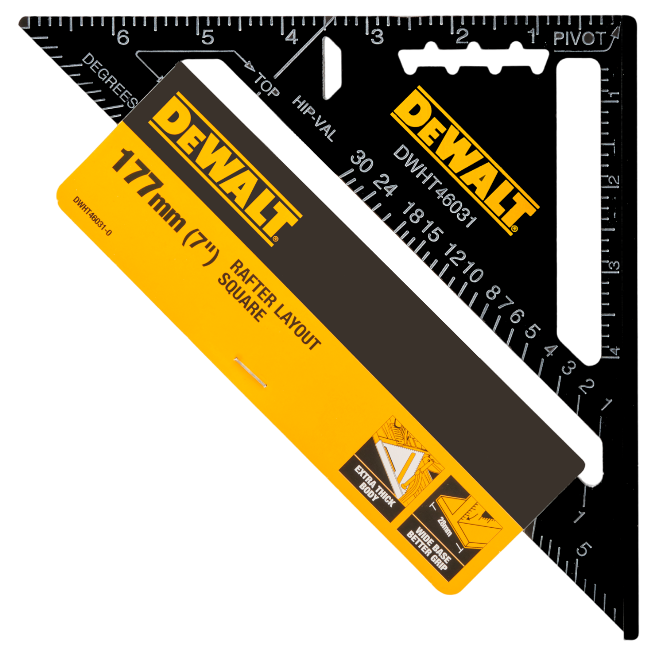 DeWALT DWHT46031-0 Speedvinkel 177 mm (7")