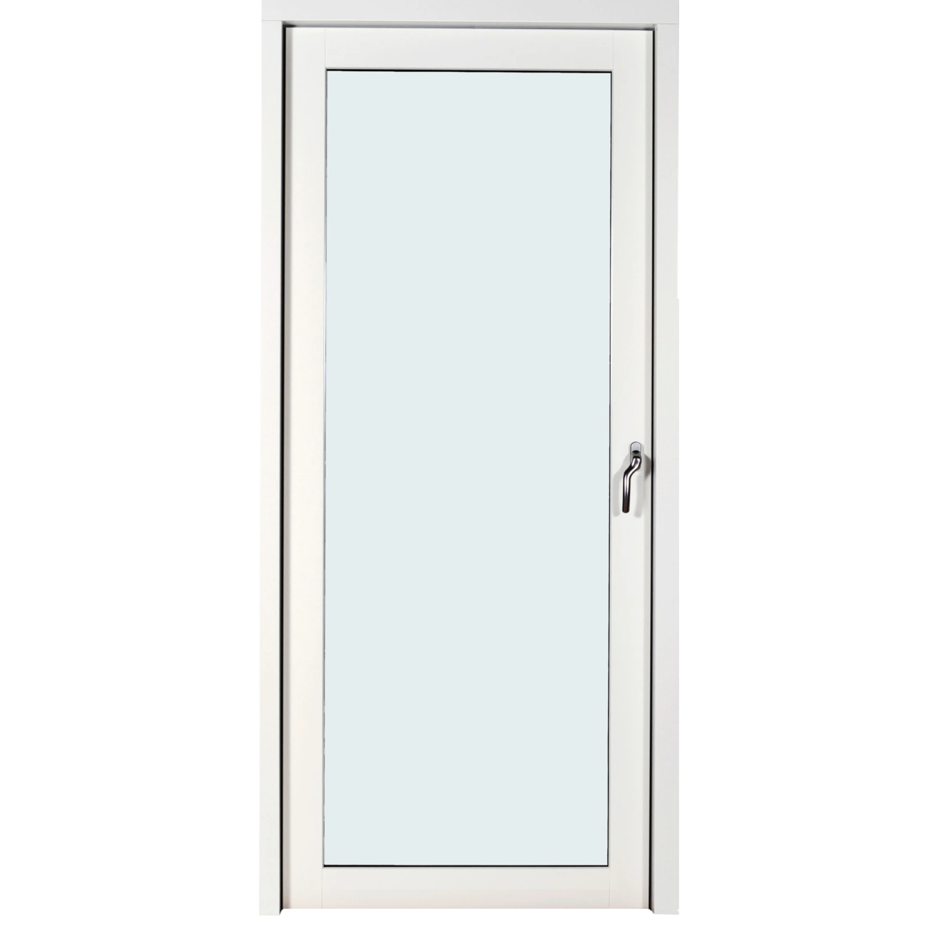 Outline Terrassedør i hvid med 3-lags klart glas 114x948x2118 mm - Venstre