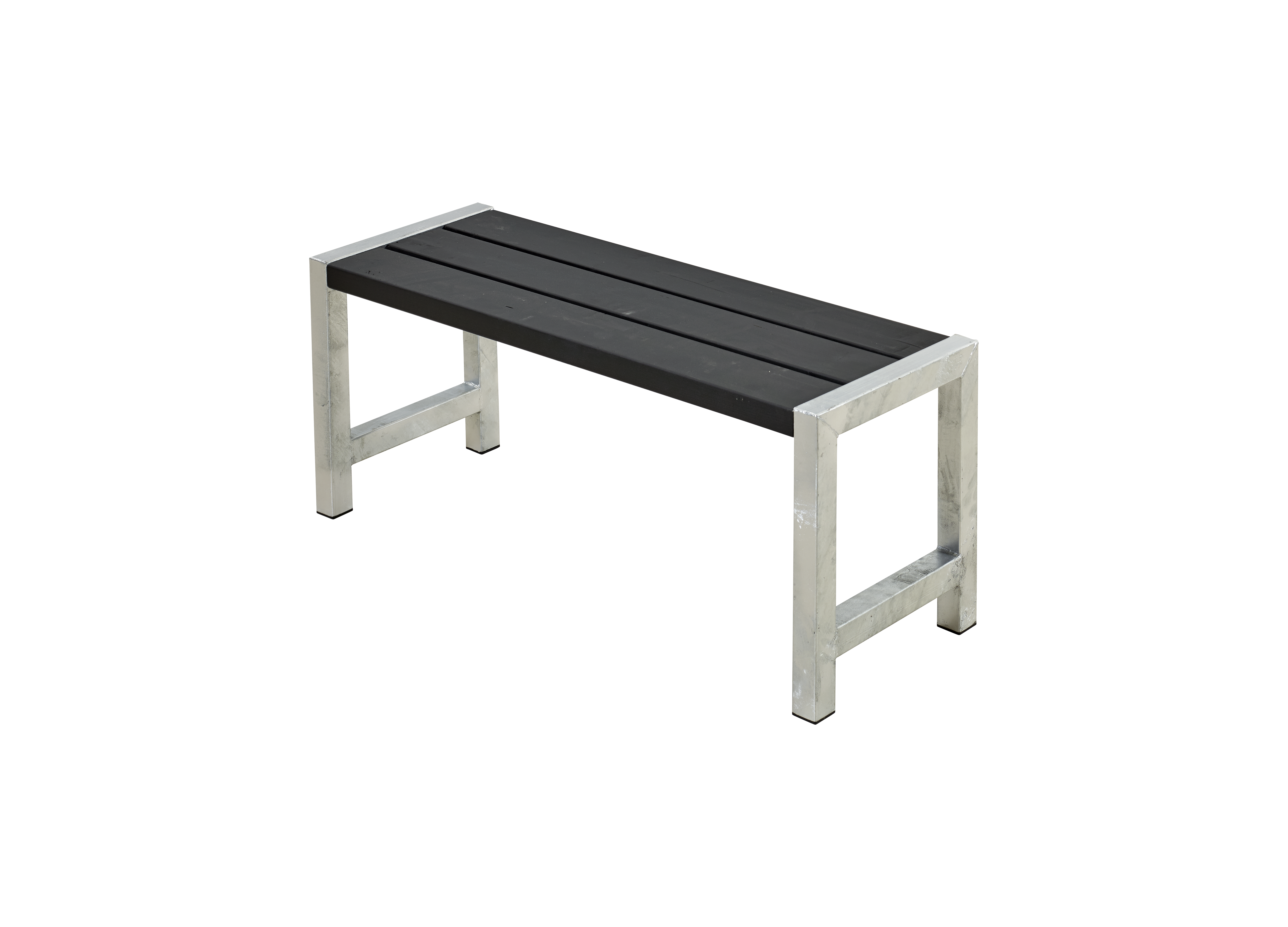 Plus Café Plankebænk 127 cm - Sort