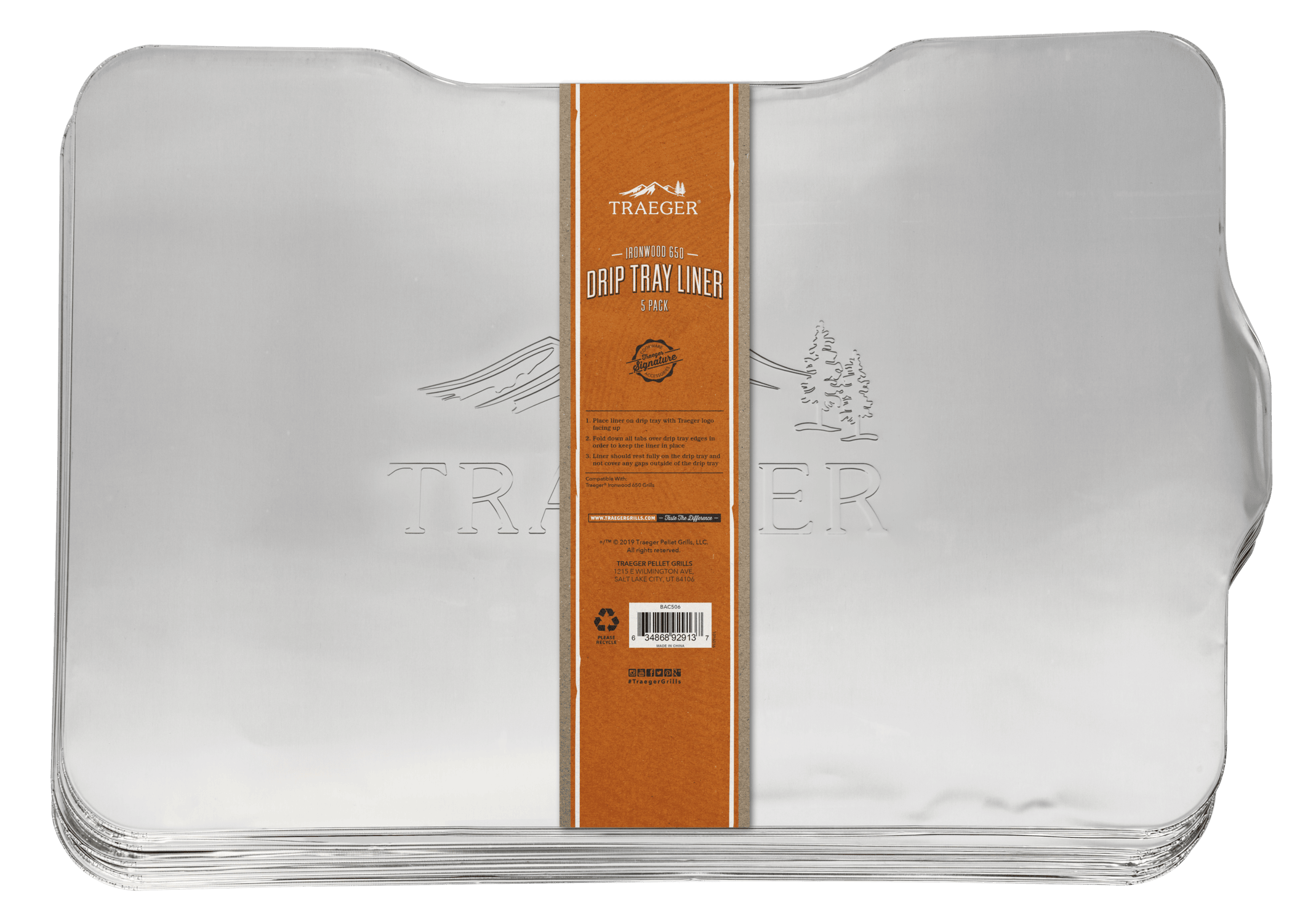 Traeger Folieunderlag til Ironwood 650