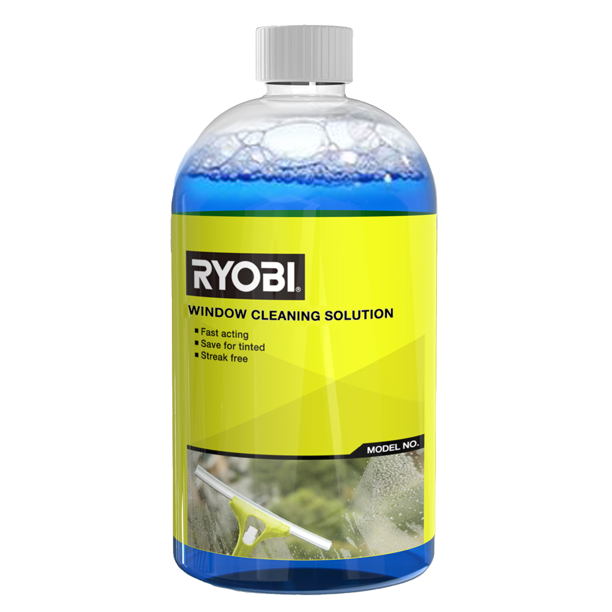 Ryobi RBACLS-03 Rengøringsmiddel til vinduer 500 ml