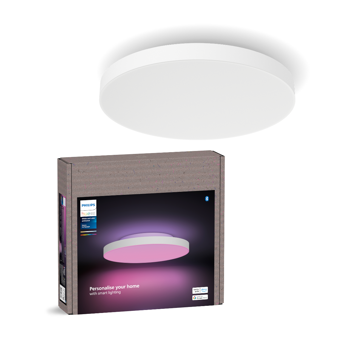 Philips Hue Datura WCA Rund Loftslampe S