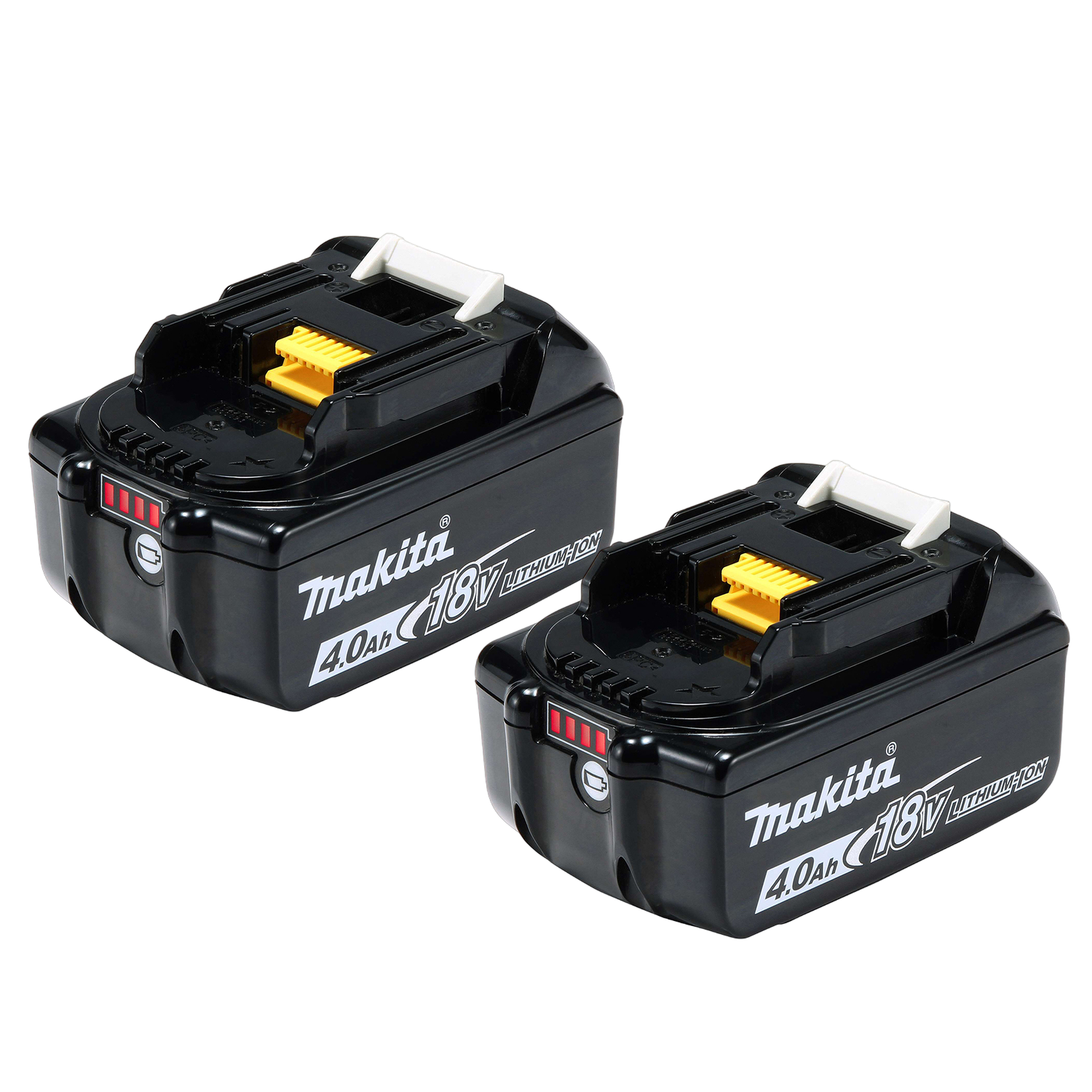 Makita 18V LXT 4,0 Ah Batteri – BL1840B - 2 stk.