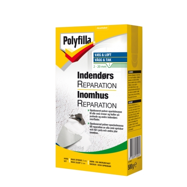 Polyfilla Indendørs Reparation Filler 0,5 kg