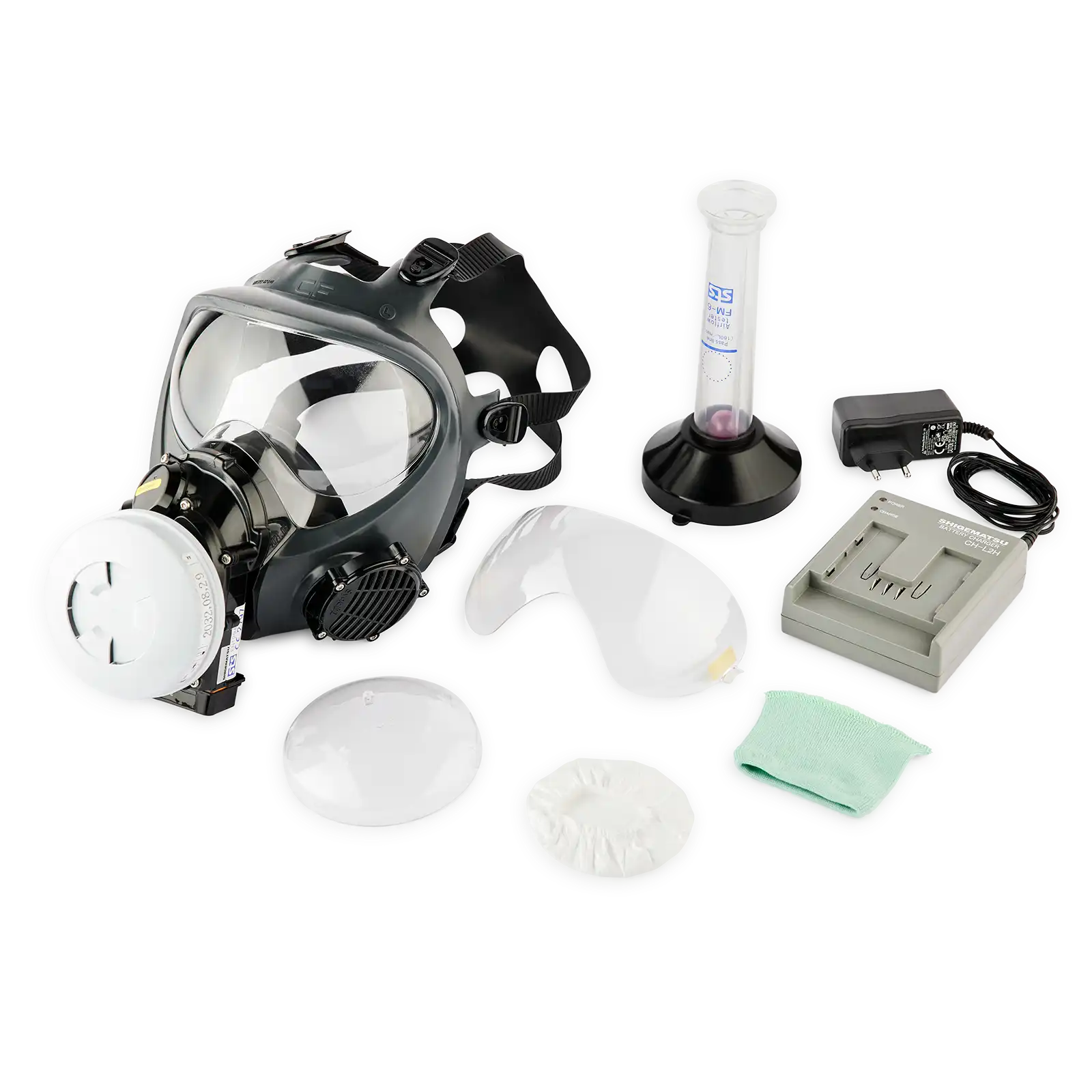 STS Synchro 01 Helmaske med motor - str. L