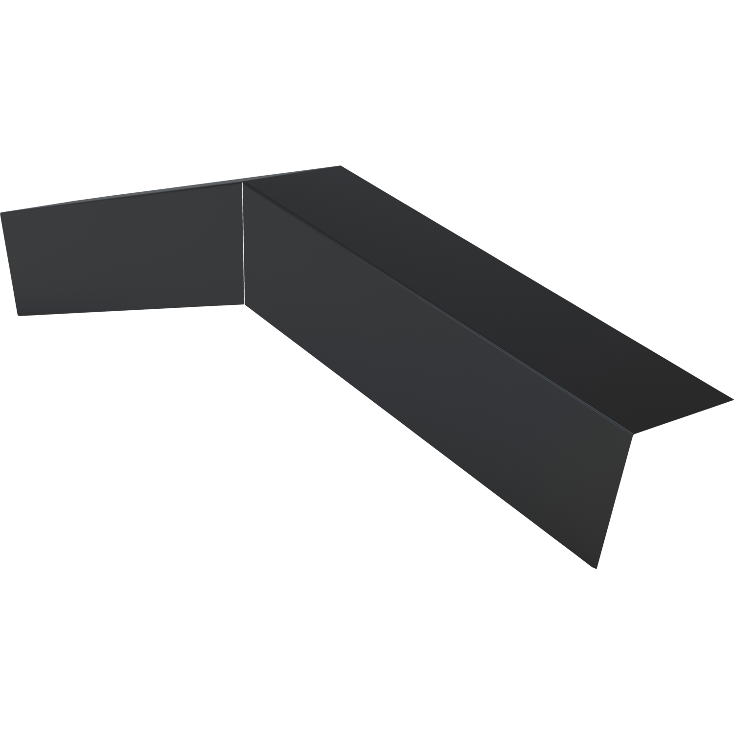 Swisspearl Afslutningsstykke for rygningselement 320x80/80 mm i sortblå