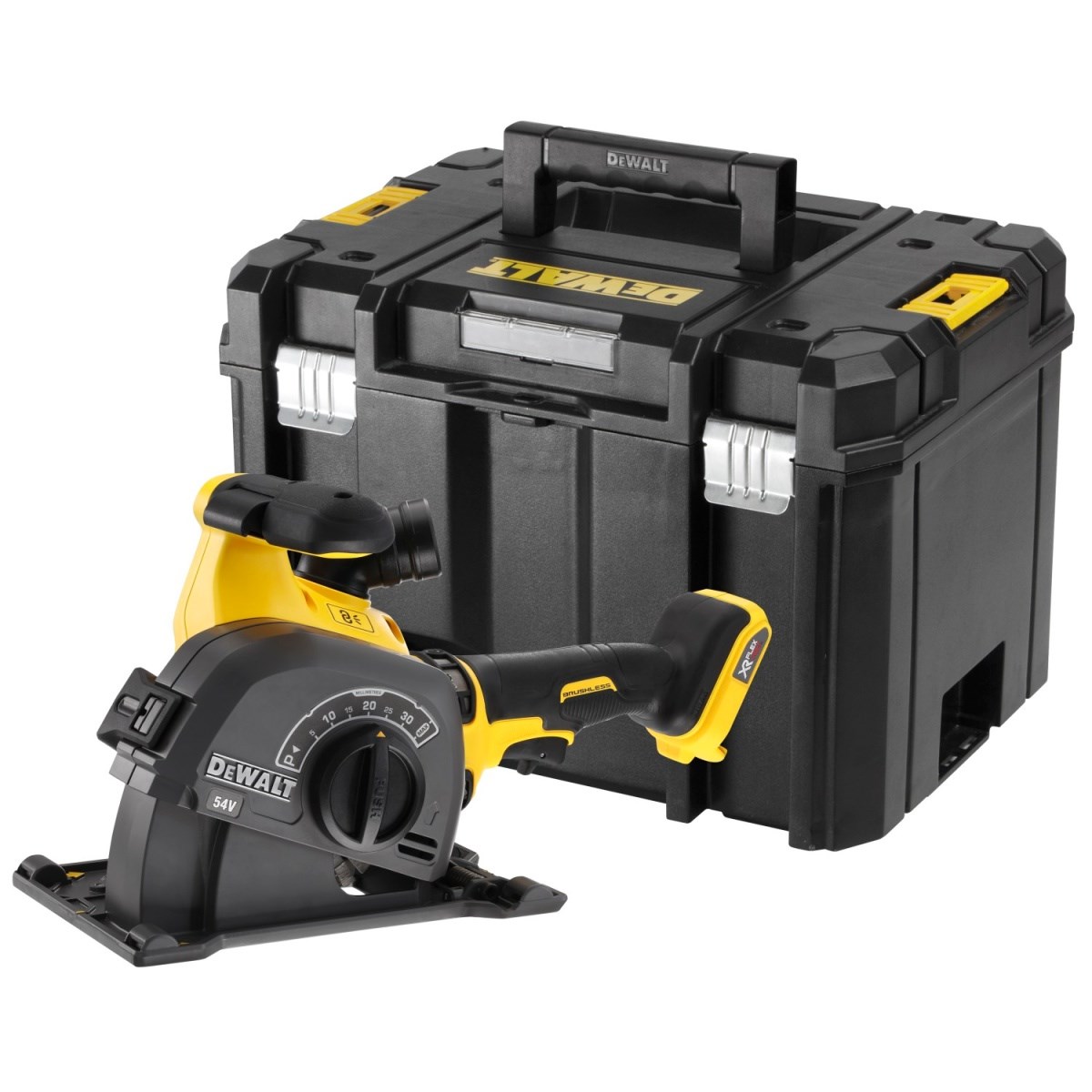 DeWALT DCG200NT-XJ 54V XR FV Murrilleskærer – Solo TSTAK