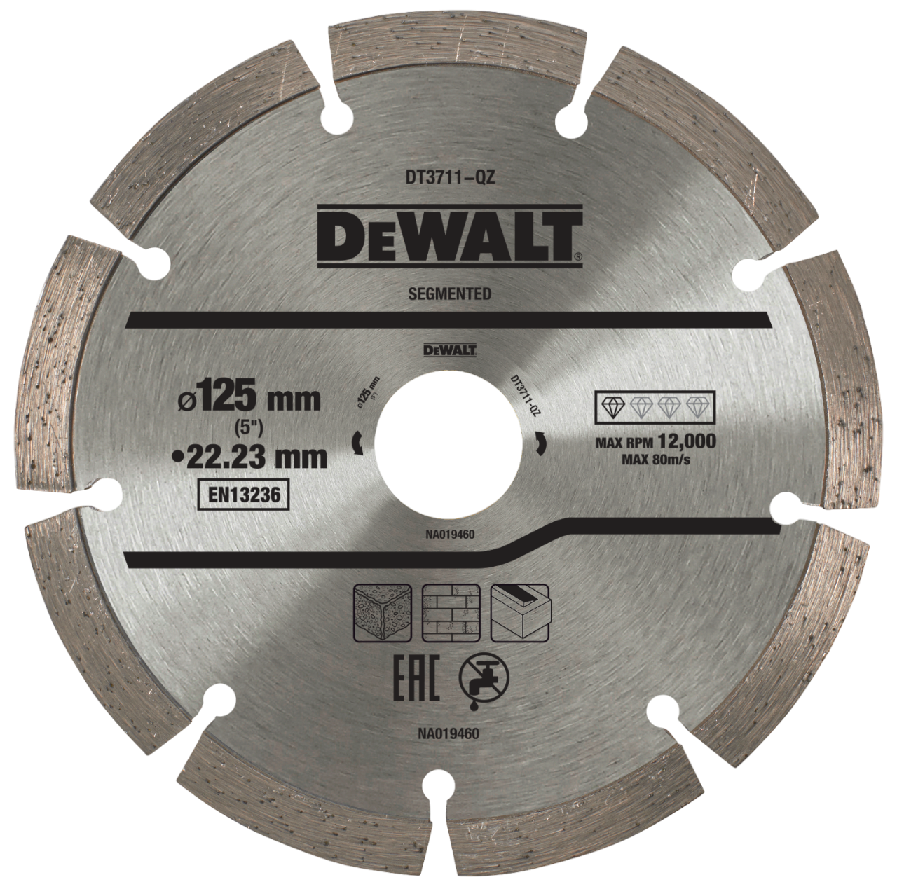 DeWALT DT3711-QZ Diamantskæreskive