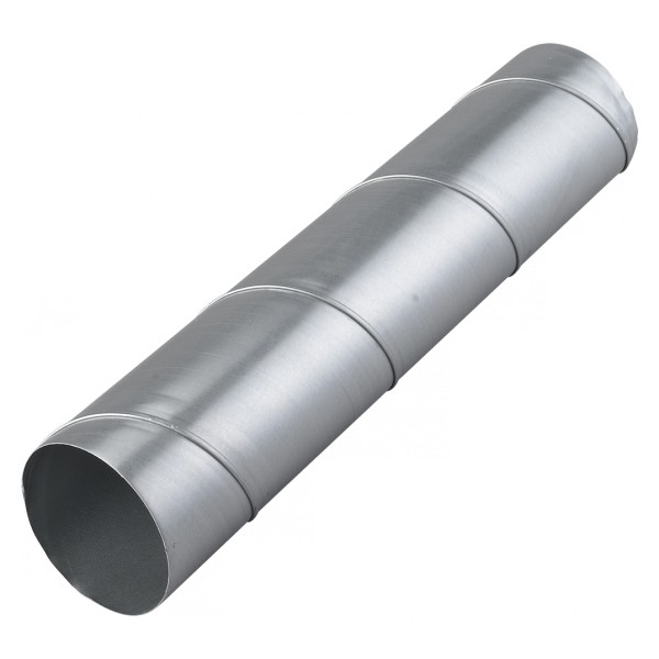 Spirorør Ø 125 mm - 1 meter