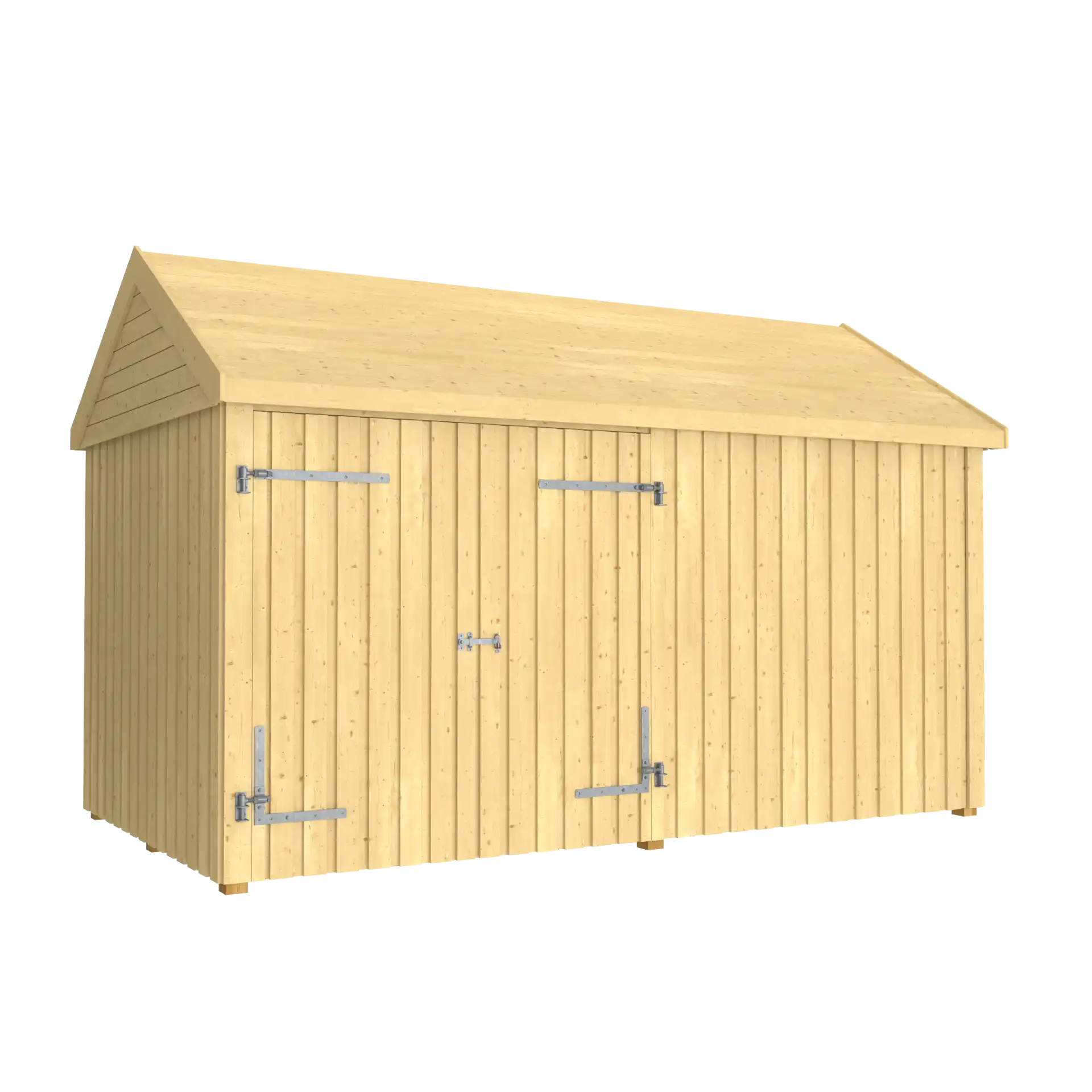 Plus Classic Multi Havehus 10 m² 2 moduler m/dobbeltdør og lukket front