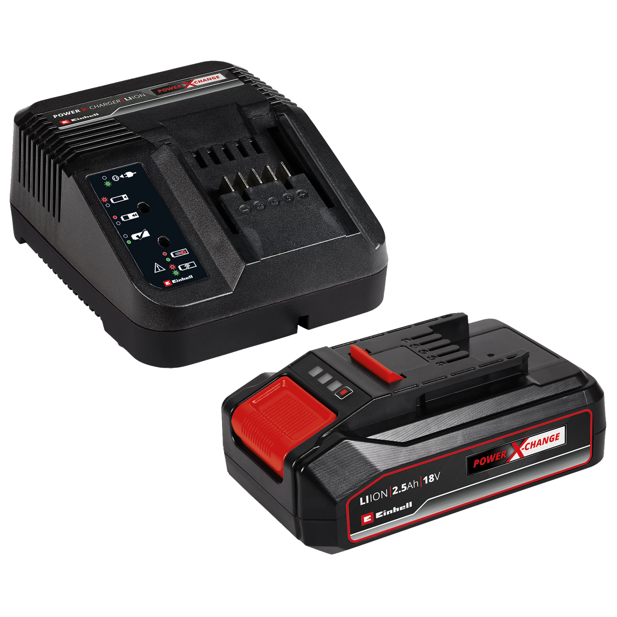 Einhell 4512097 18V Startsæt med 2,5Ah batteri og lader