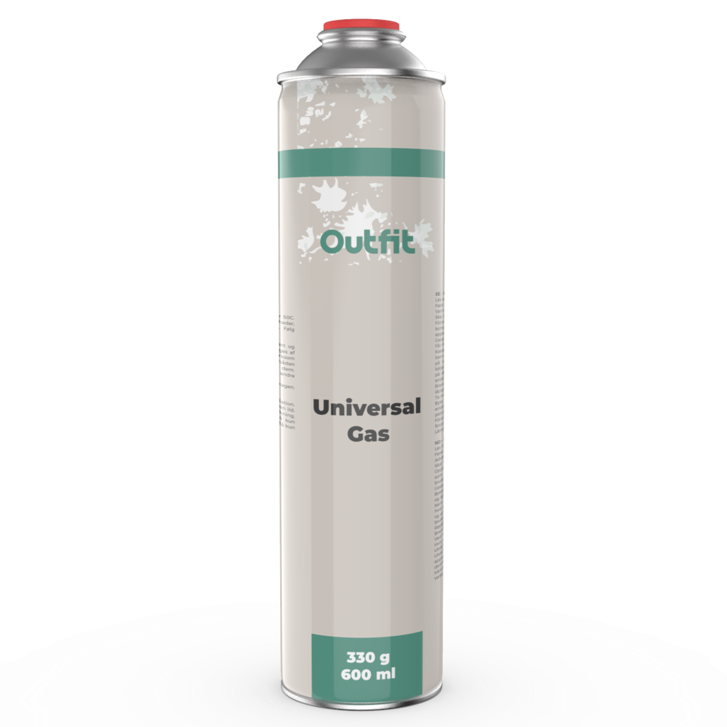 Outfit Gasdåse 600 ml