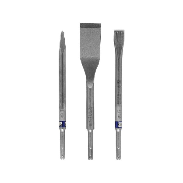 Bosch SDS-plus Mejselsæt - 3 Dele