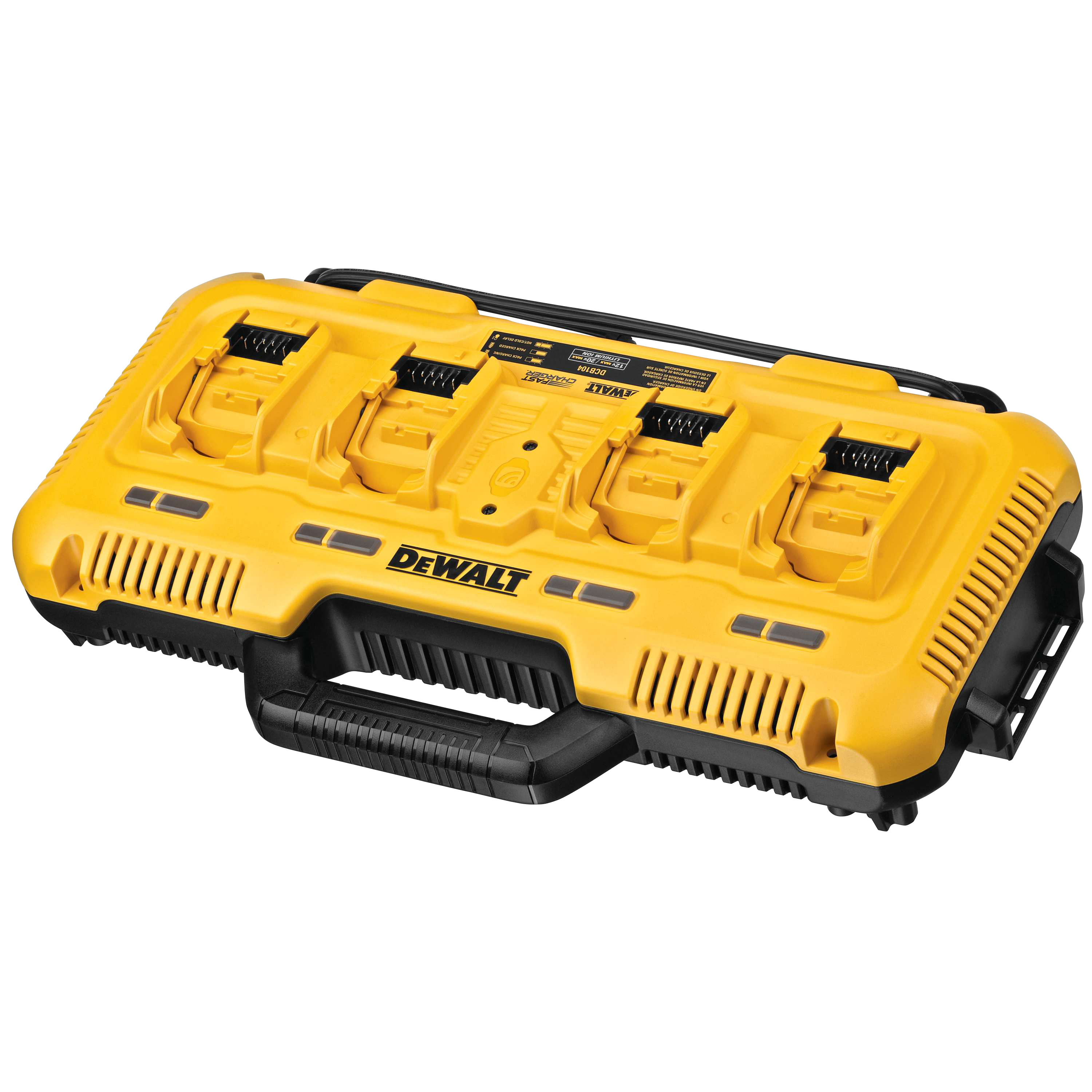 DeWALT DCB104-QW XR 4 ports lynlader til 18V og 54V