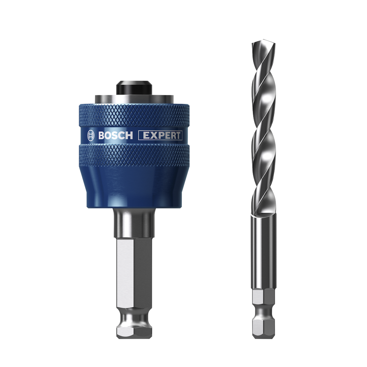 Bosch Power Change Plus Ø7,15×60×105 mm adapter med centerbor – 2 stk.