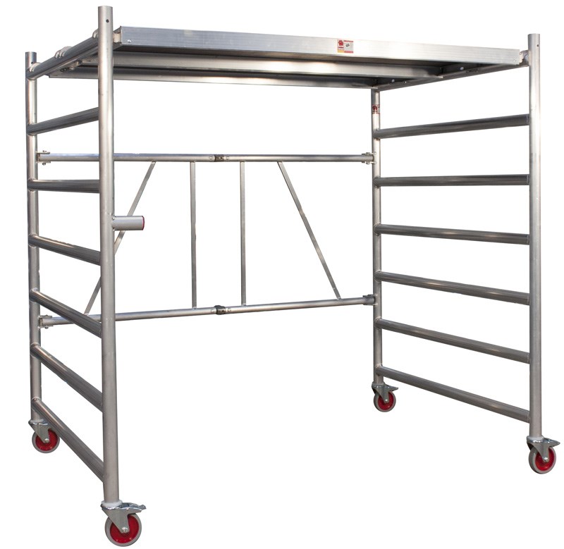 Jumbo Proff foldestillads på hjul - 178x135