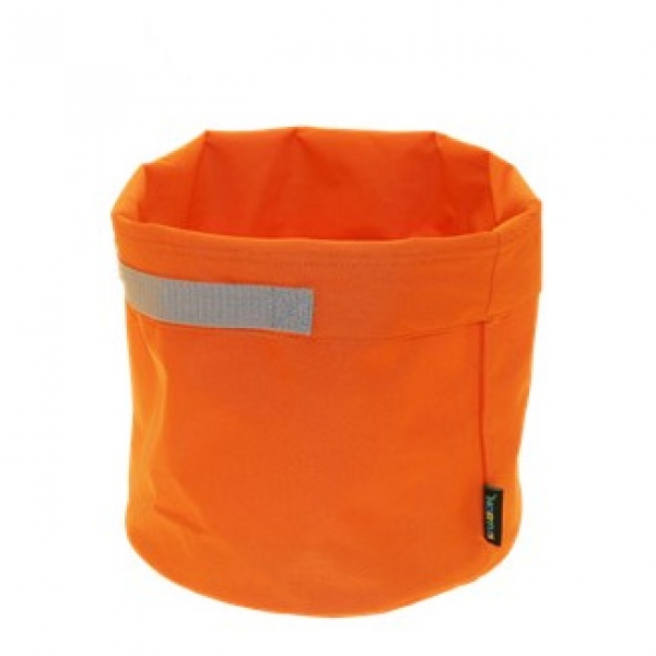 Hortus Potteskjuler / opbevaring orange h: 28 ø: 25 cm