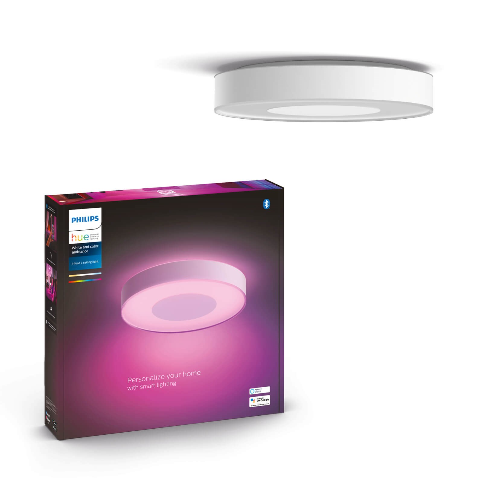Philips Hue Infuse L WCA BT Plafond i hvid