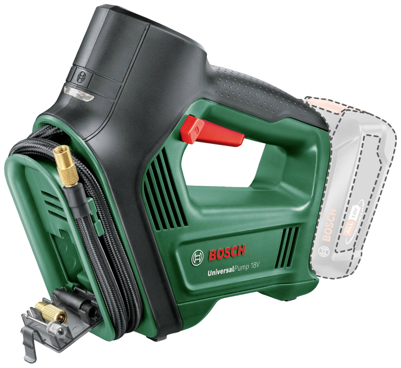 Bosch Universal Pump 18V Trykluftpumpe – Solo