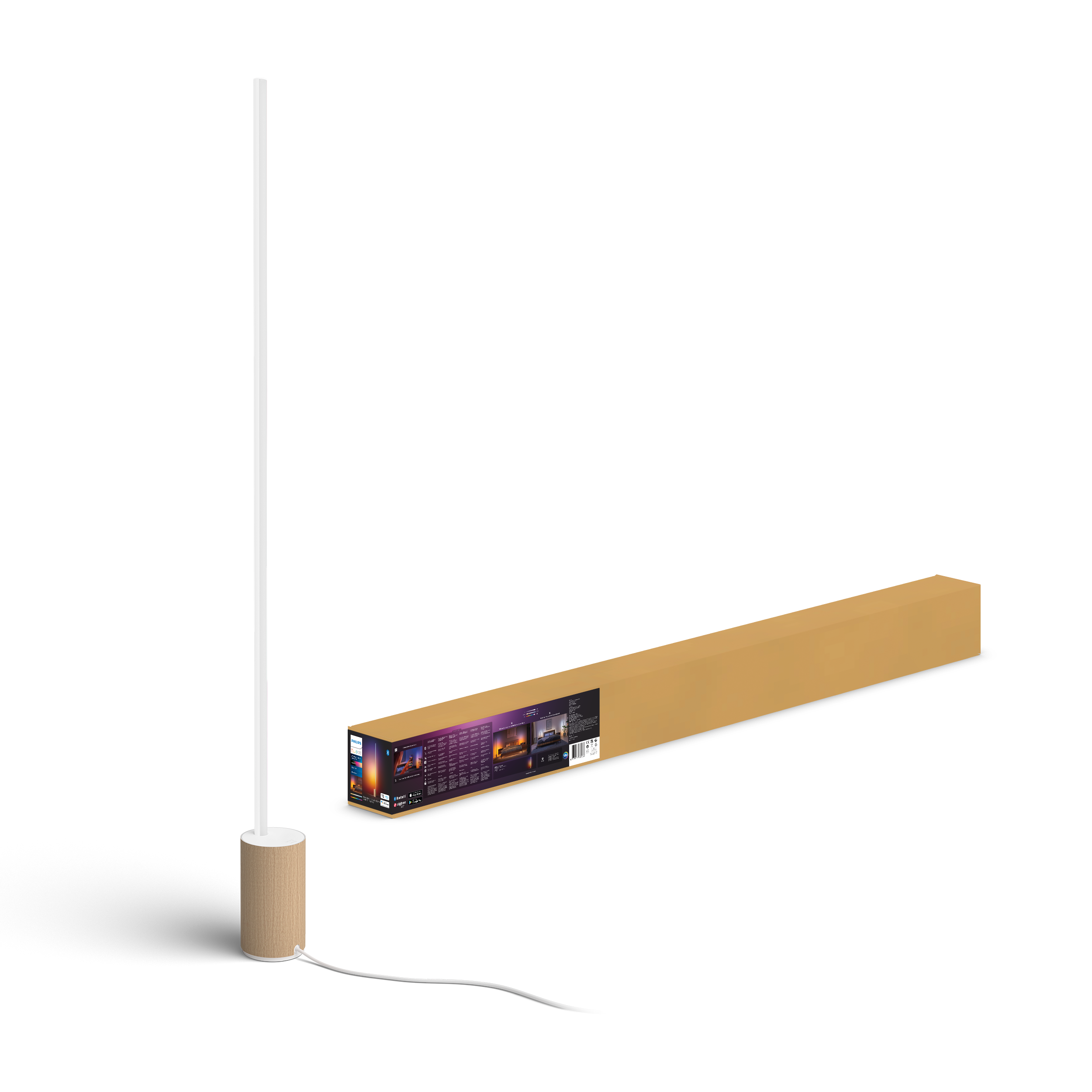 Philips Hue Signe Gradient BT Gulvlampe i eg