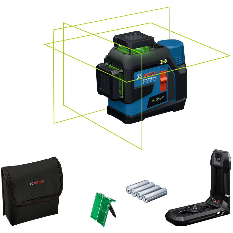 Bosch Professional GLL 12V-100-33 CG Linjelaser – Solo