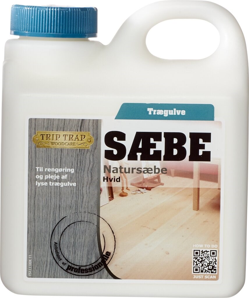 Trip trap Natursæbe hvid - 1 liter