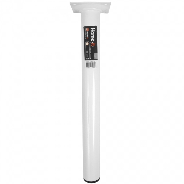 Home>it Bordben rundt i hvid 30 cm