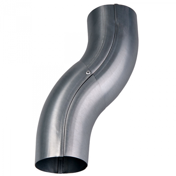 Plastmo stål plus nedførsel 90 mm