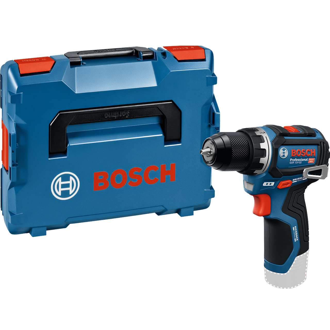 Bosch Professional GSR 12V-32 Bore-/skruemaskine – Solo L-BOXX