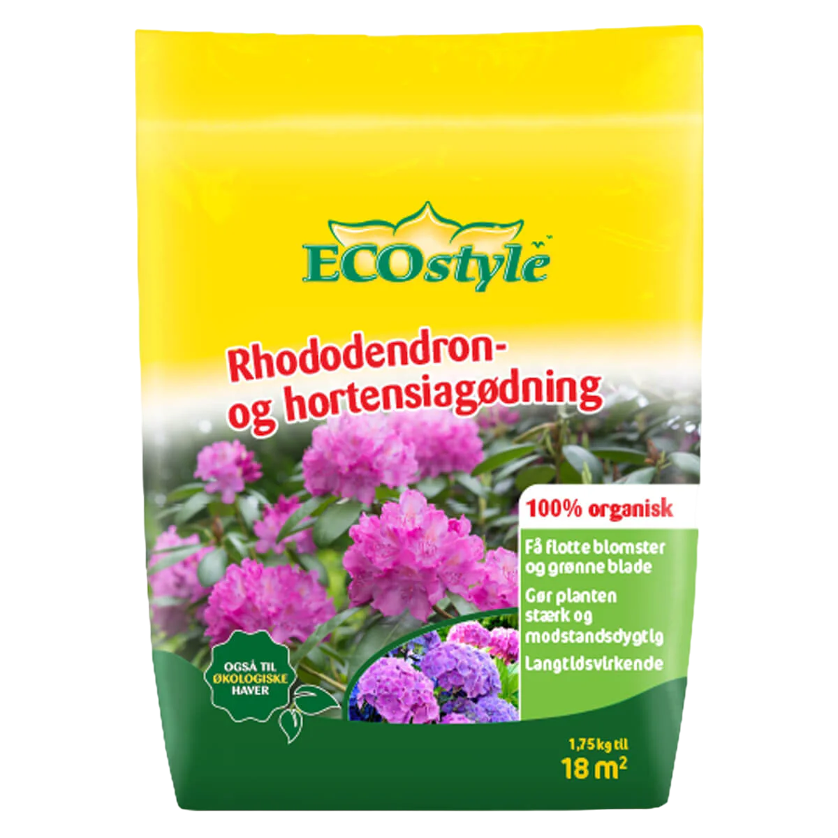 ECOstyle Rhododendron- og hortensiagødning 1,75 kg