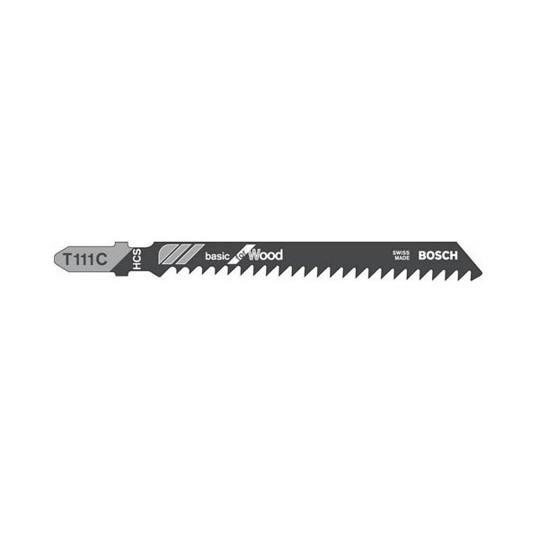 Bosch Stiksavklinge Træ T111C - 5 stk.