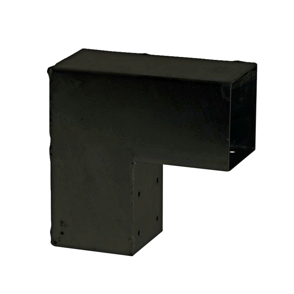 Plus Cubic Hjørnebeslag sort til 9x9 cm stolper