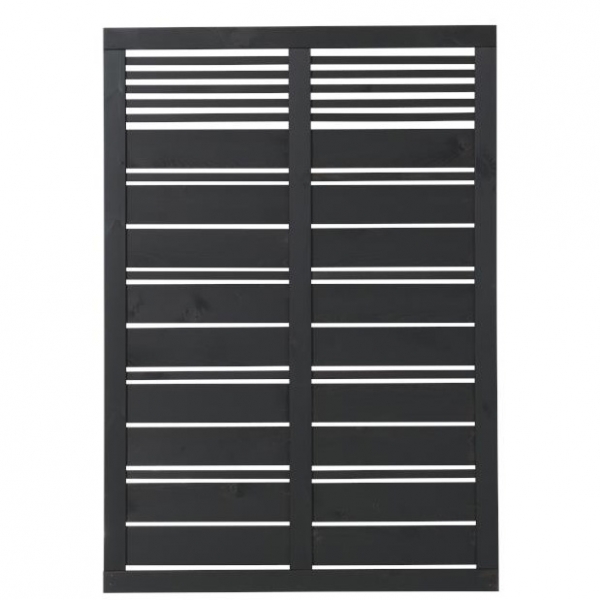 Plus Silence hegn sort 120x170 cm