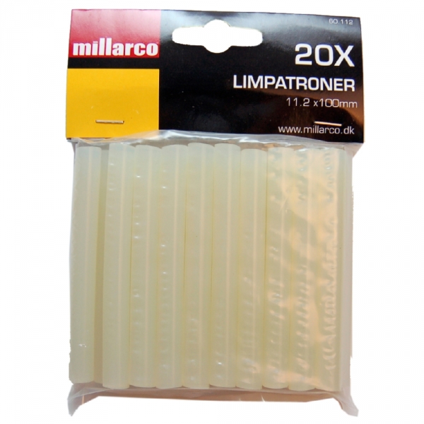 Universal 11 mm limpatroner - 20 stk