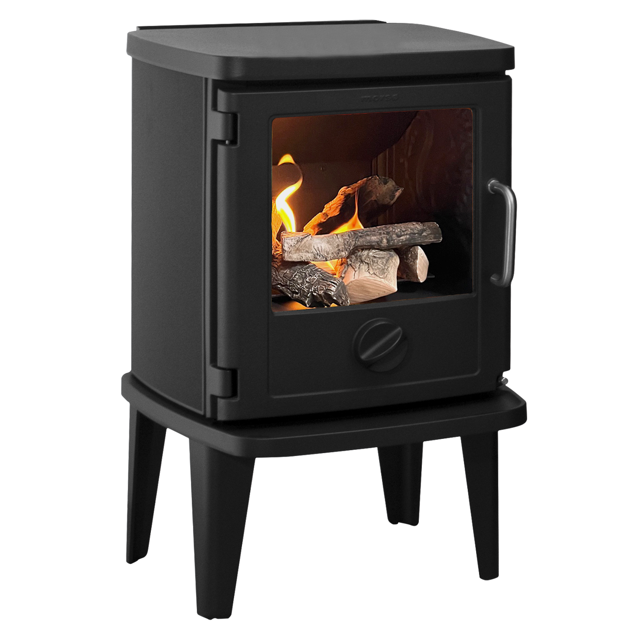 Morsø 3116 Bio Ovn med ribsider og 250 mm ben