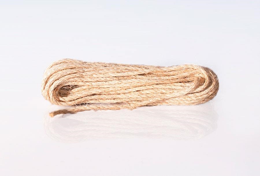Roliba Sisalreb Lux 3-slået natur 12 mm x 15 m