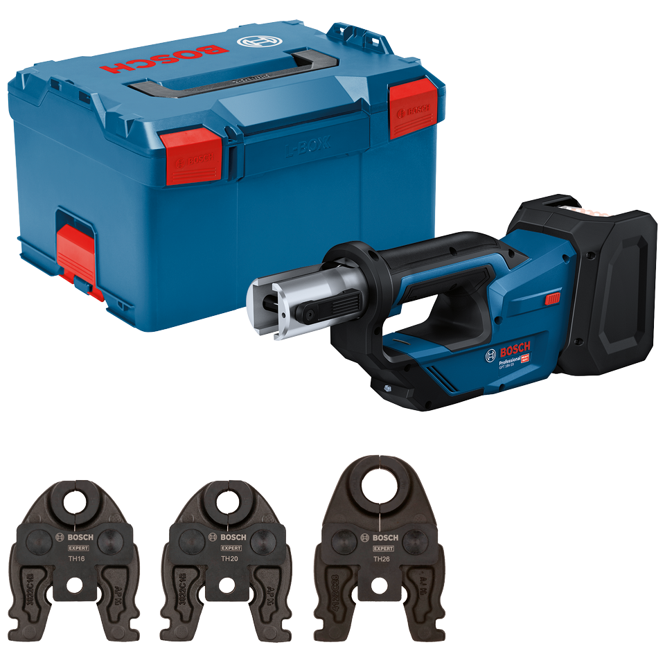 Bosch Professional GPT 18V-19 Presseværktøj – Solo L-BOXX 238 TH16/TH20/TH26