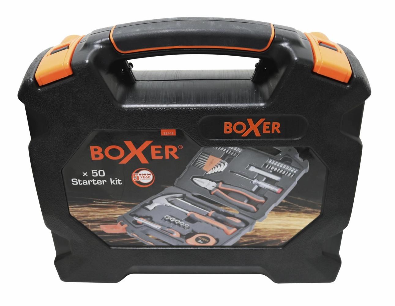 Boxer værktøjssæt - 50 dele